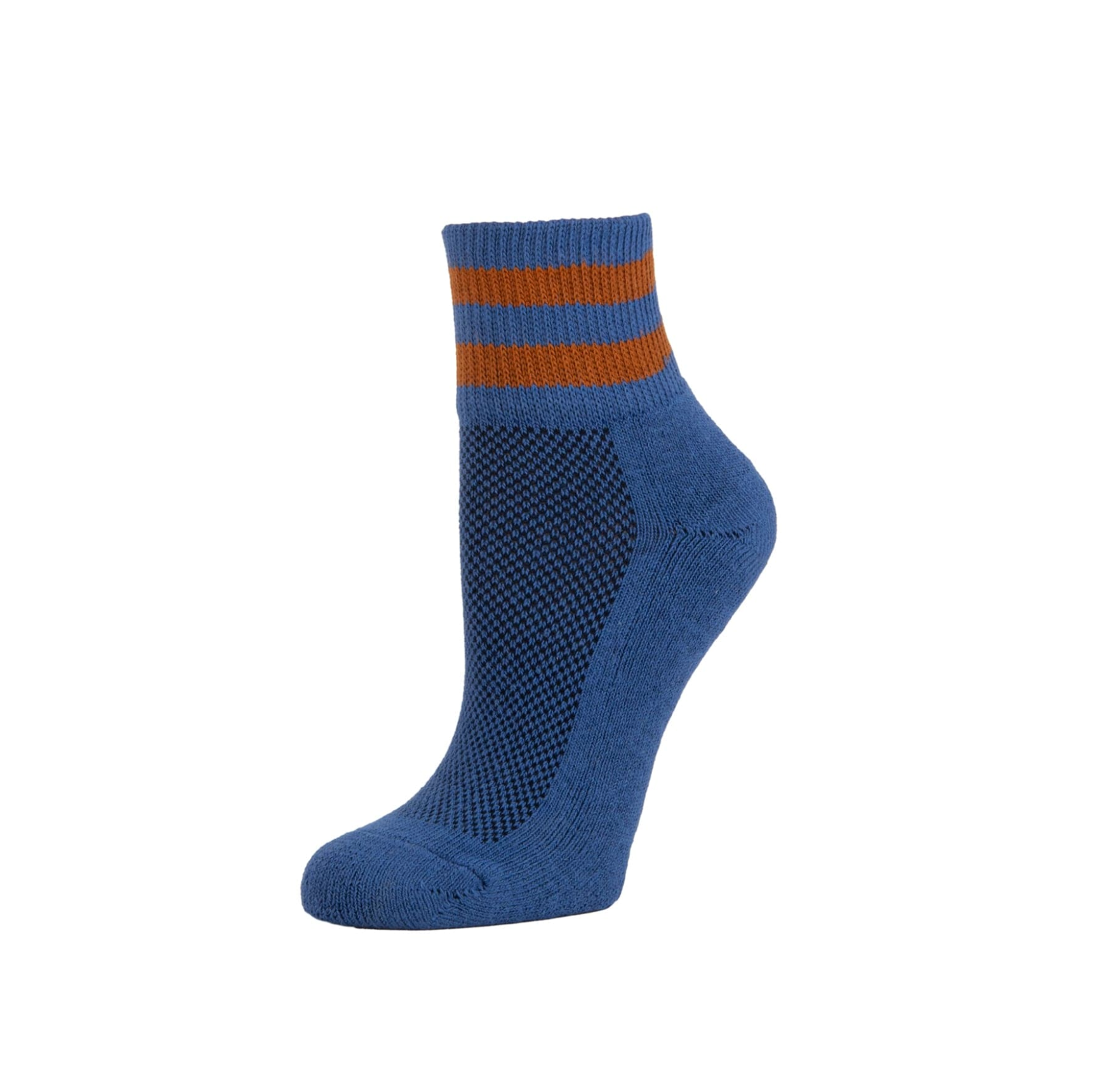 Retro Stripes Cushioned Ankle Sock