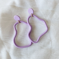 Droopy Dangles | Abstract Polymer Clay Earrings