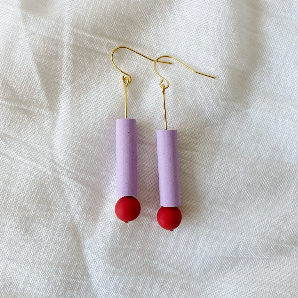 Mila | Polymer Clay Earrings