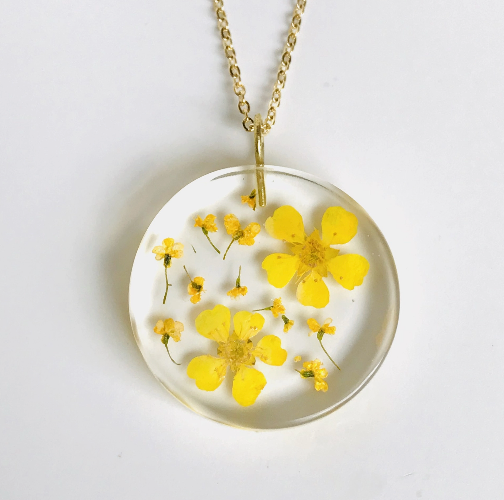 Botanical Full Moon Necklace