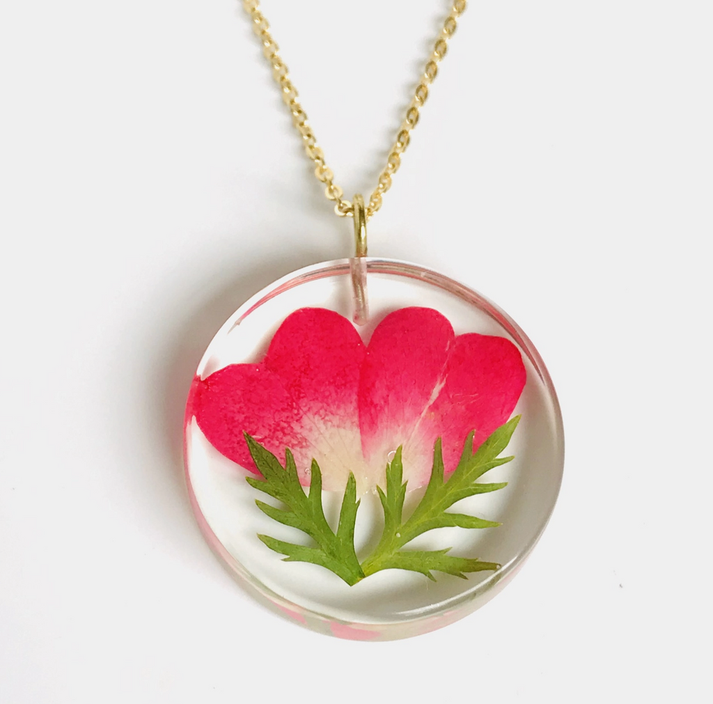 Botanical Full Moon Necklace