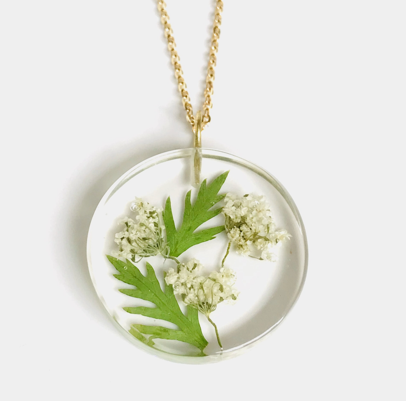 Botanical Full Moon Necklace