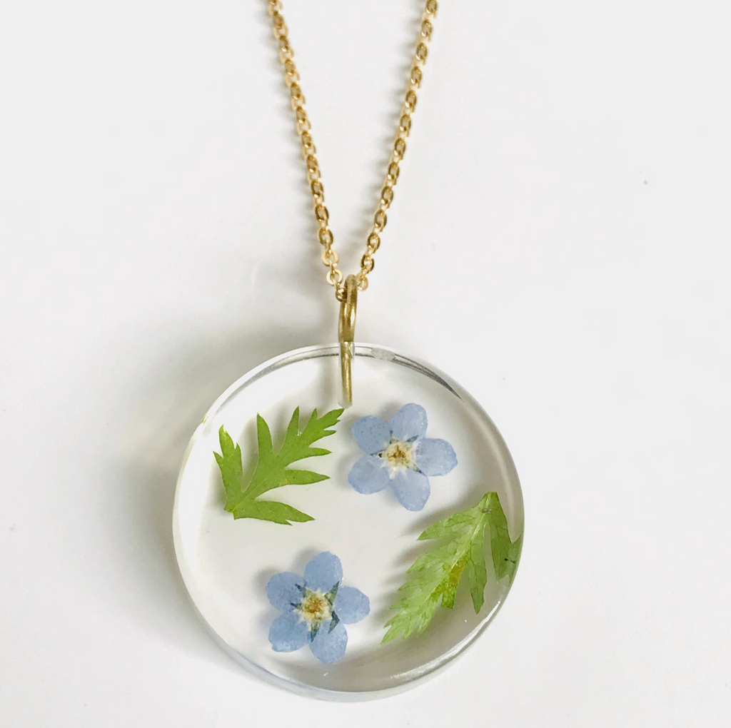 Botanical Full Moon Necklace