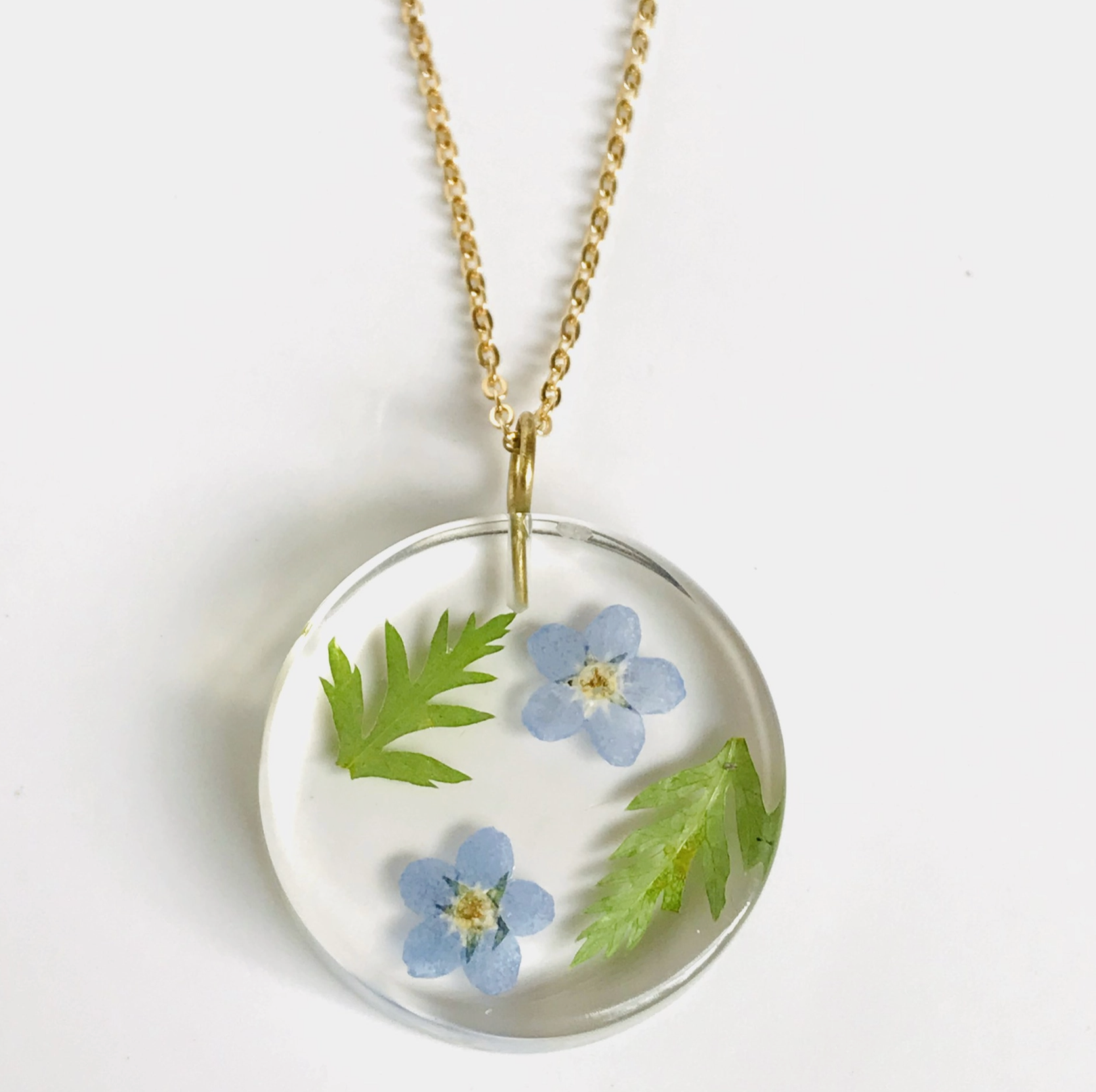 Botanical Full Moon Necklace