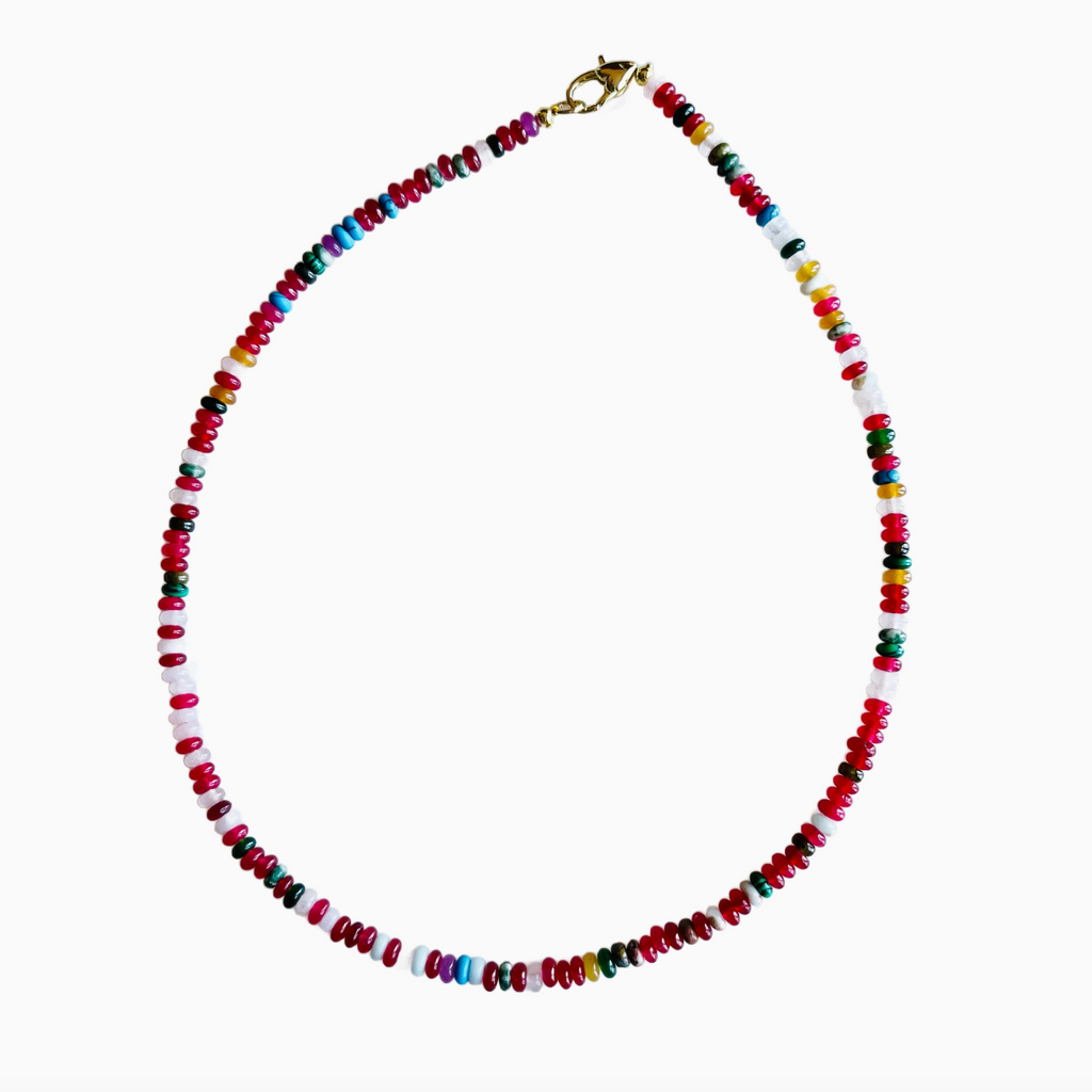 Dainty Gemstone Necklace