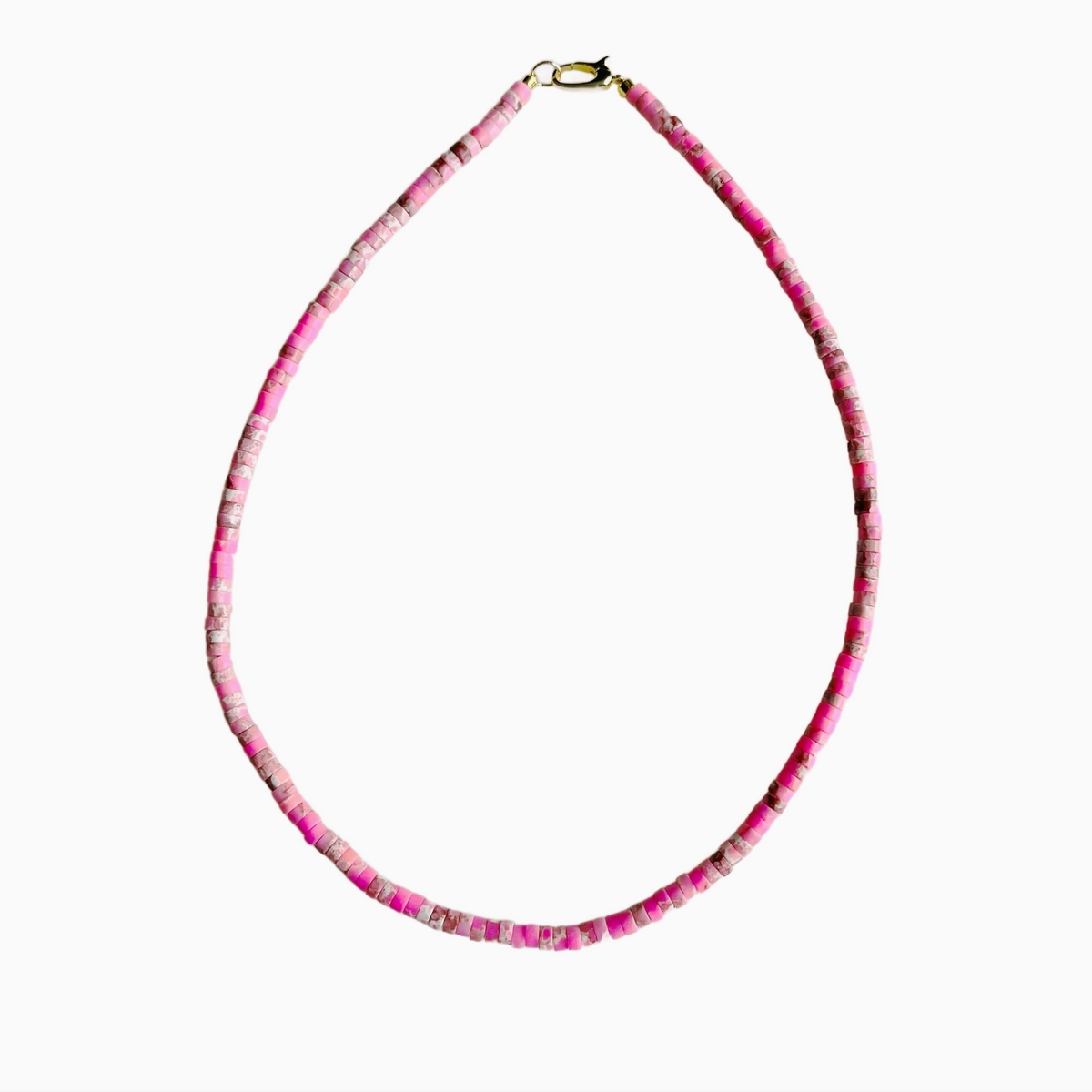 The Sullivan Heishi Gemstone Necklace