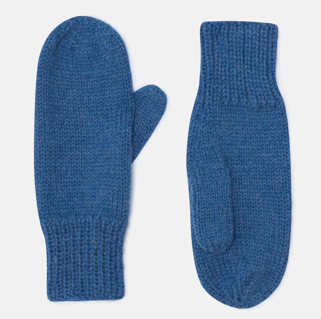Hand Knit Wool Mittens