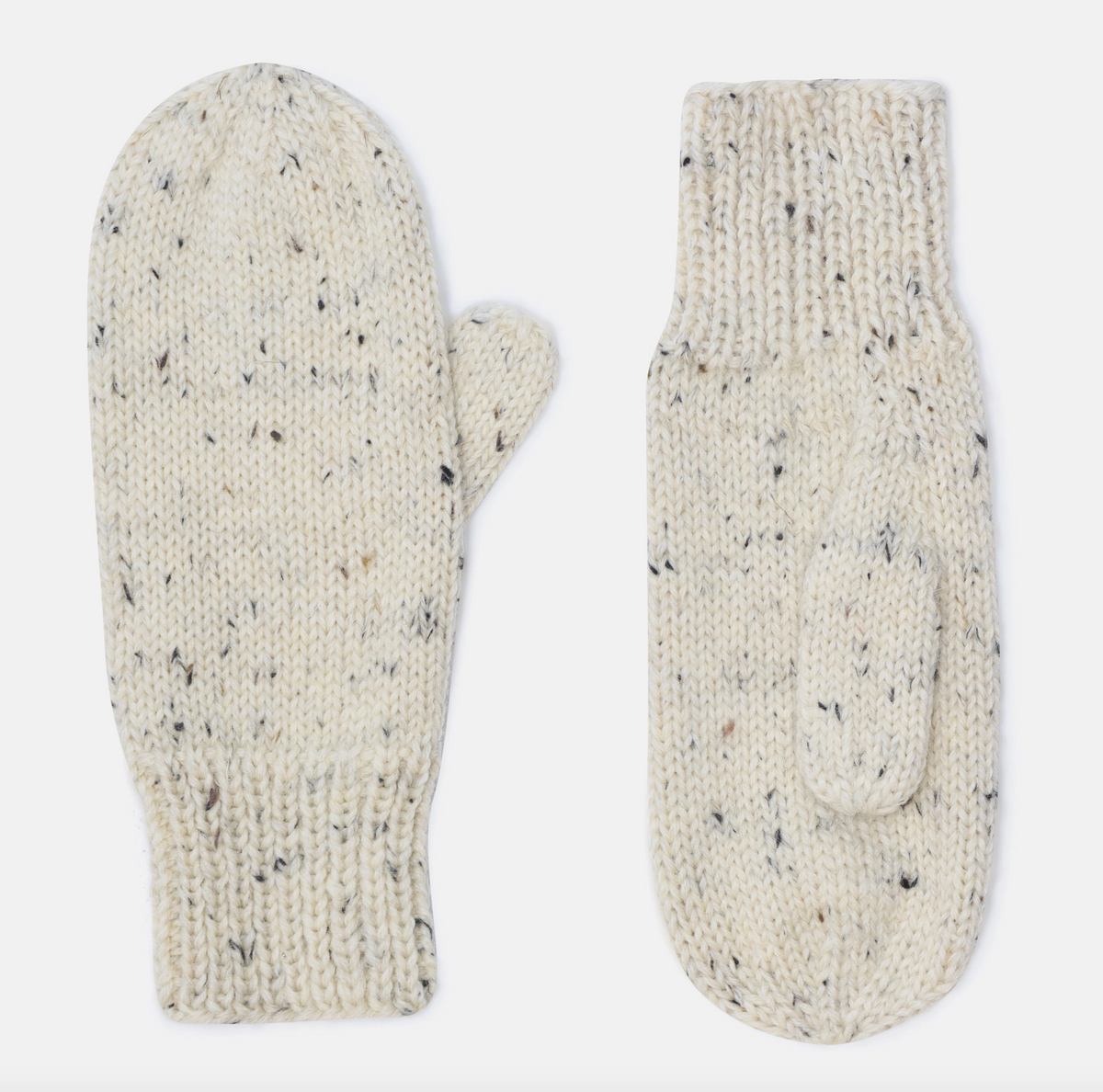 Hand Knit Wool Mittens