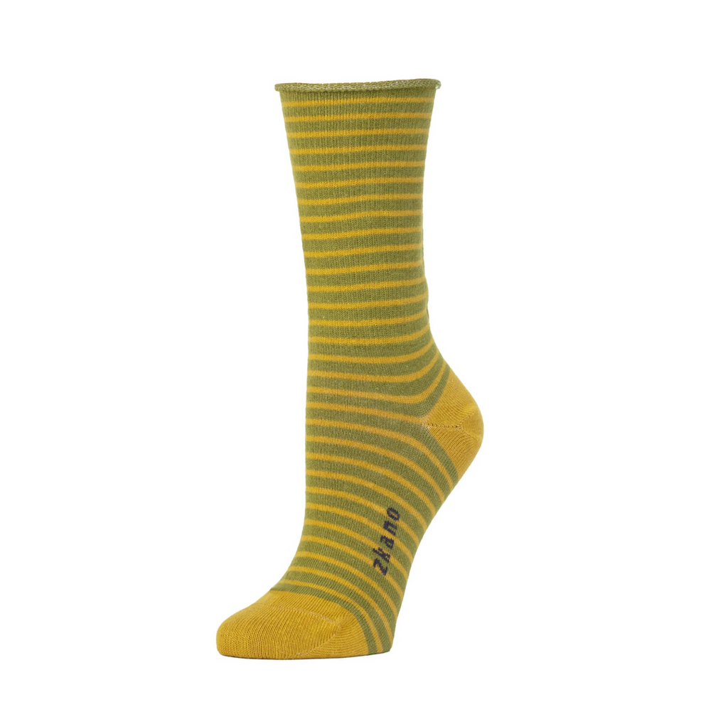 Rose Roll Top Socks