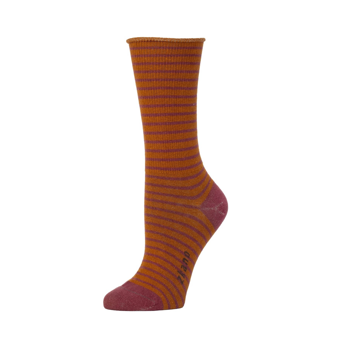 Rose Roll Top Socks