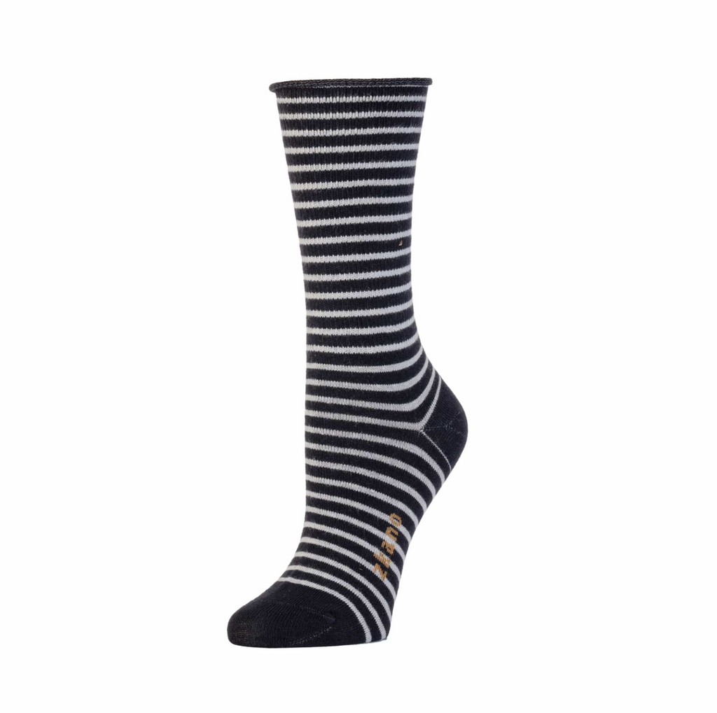 Rose Roll Top Socks