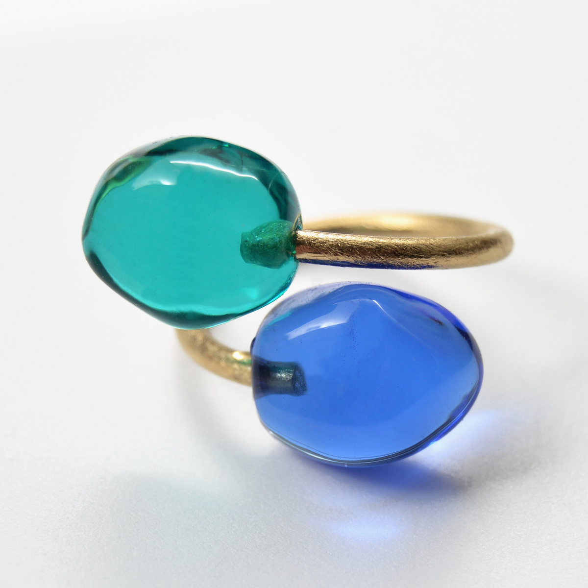 Handmade Murano Glass Ring - 2B