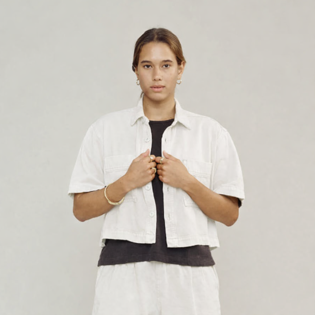 Phinney Shirt - Washed White