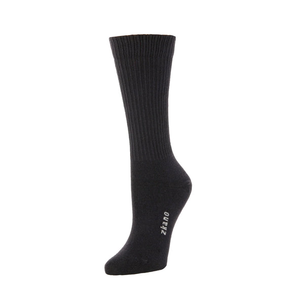 Rib Knit Solid Knee High Sock