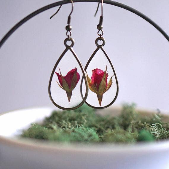 June Birth Flower Earrings