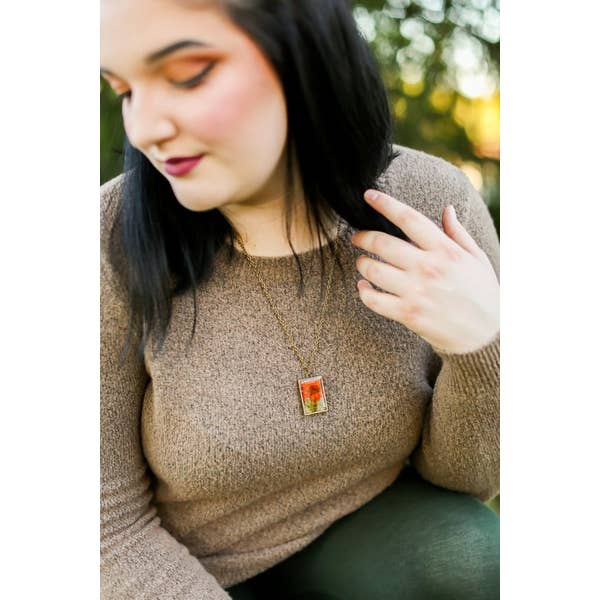 November Birth Flower Necklace