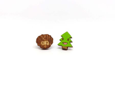 Bob Ross Earrings