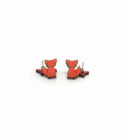 Fox Earrings