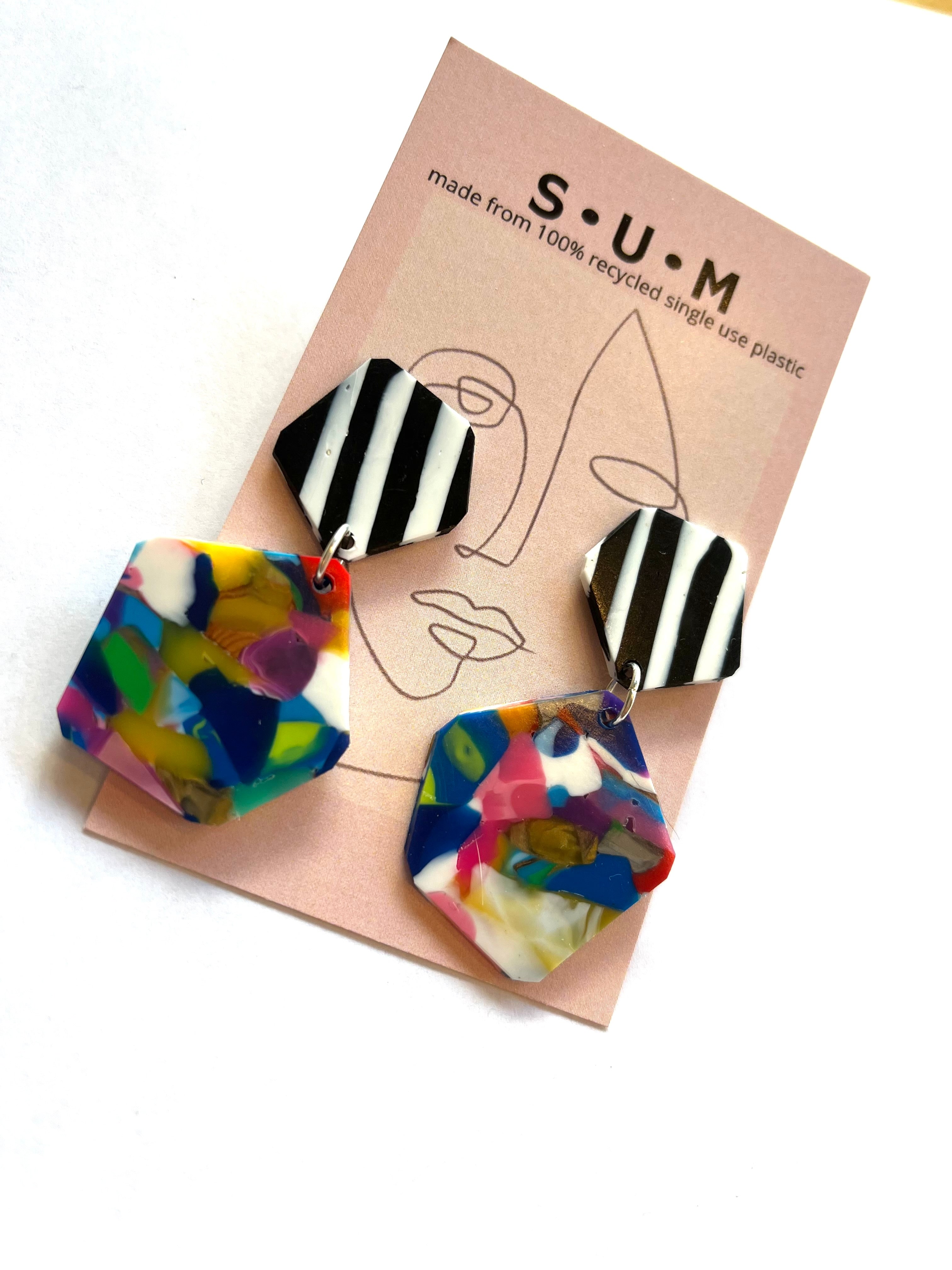 Single Use Multiverse Gem Drop Dangle Earrings