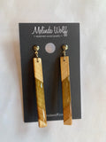 Reclaimed Wood Earrings by Melinda Wolff - $45