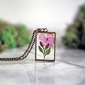 August Birth Flower Necklace