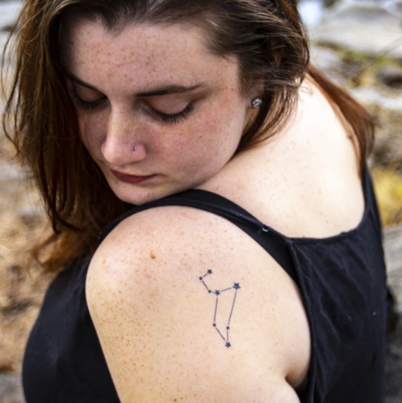 Zodiac Constellation Temporary Tattoo