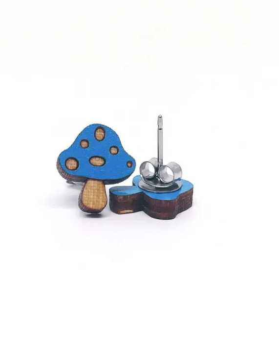 Mushroom Earrings