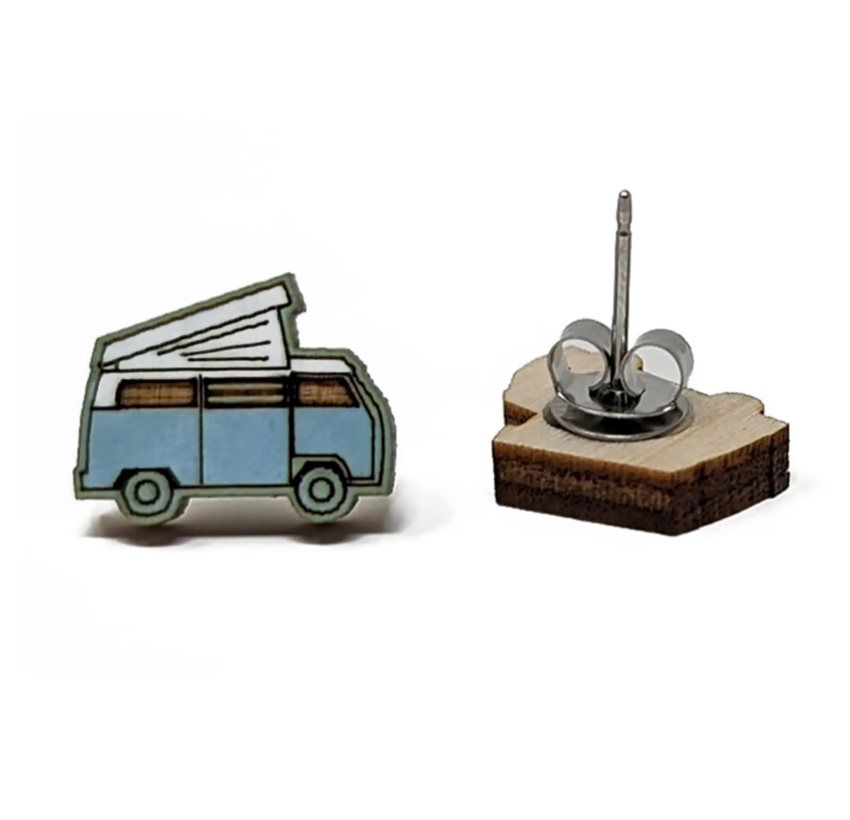 Camper Van Earrings