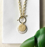 Gilded Moon Necklace