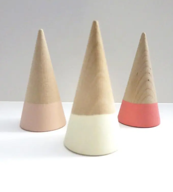Wood Ring Cone