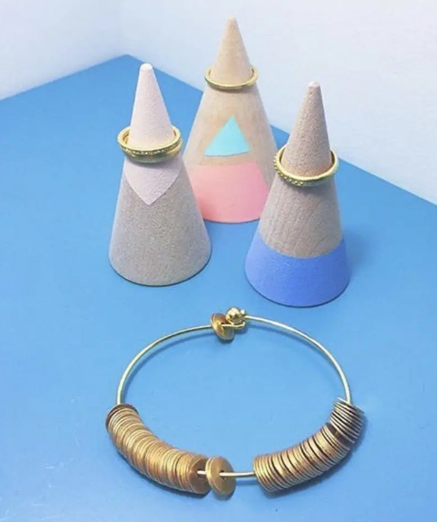 Wood Ring Cone