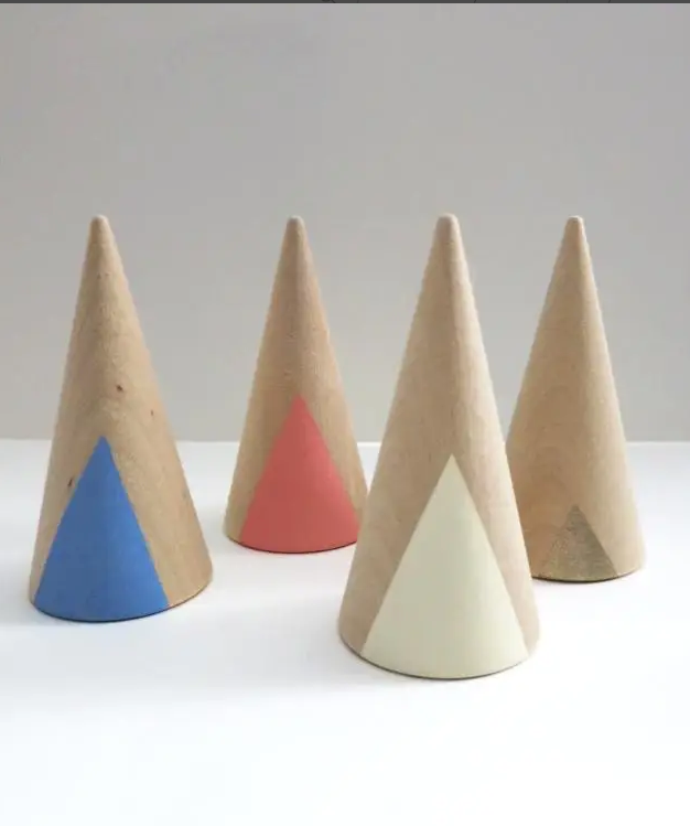 Wood Ring Cone