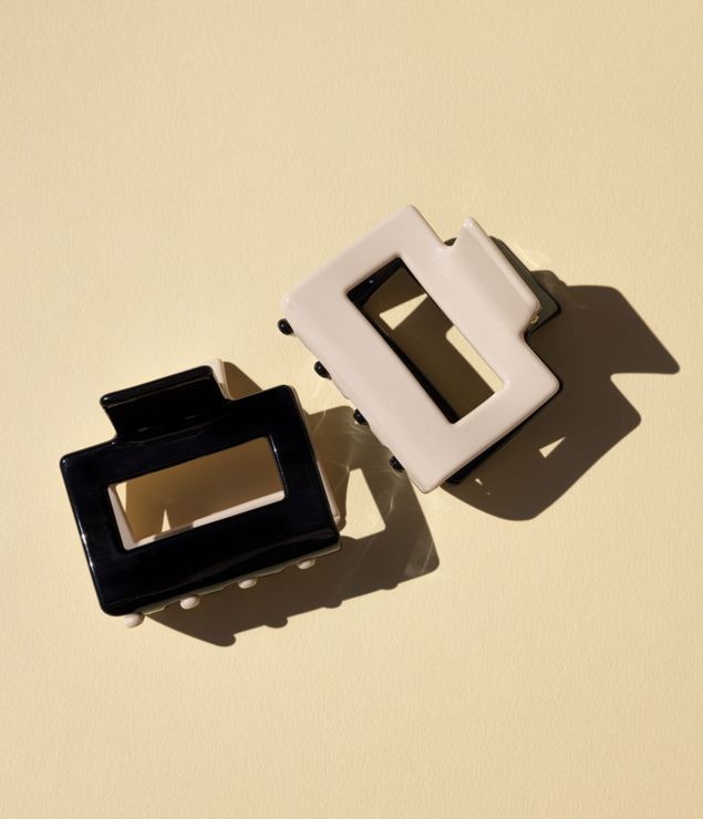 Two Tone Claw Clip