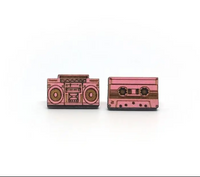 Boombox & Tape Earrings