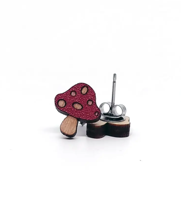 Mushroom Earrings