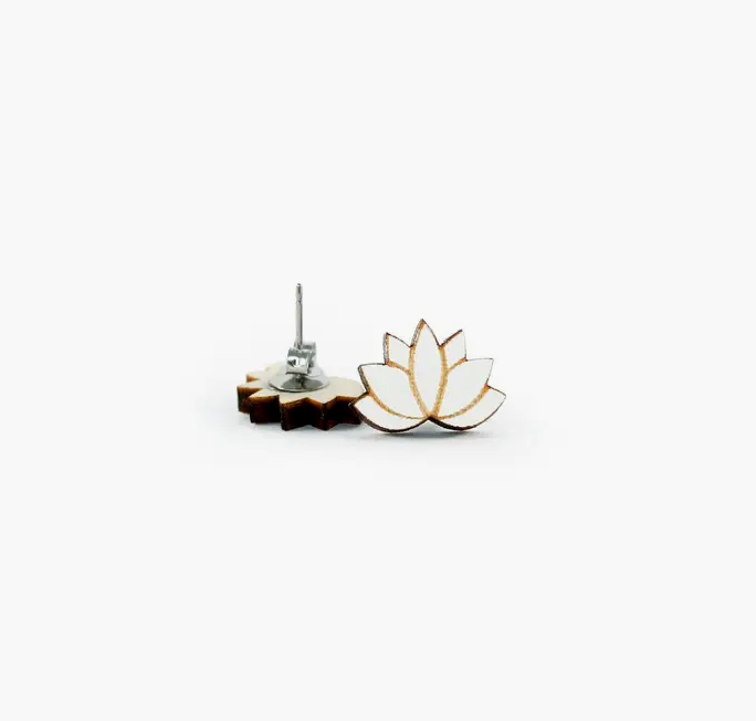 Lotus Earrings