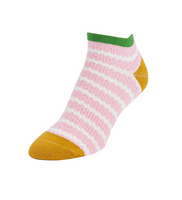 Pintuck Mini Anklet Socks
