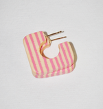 Binky & Lulu Square Mini Hoop Earrings
