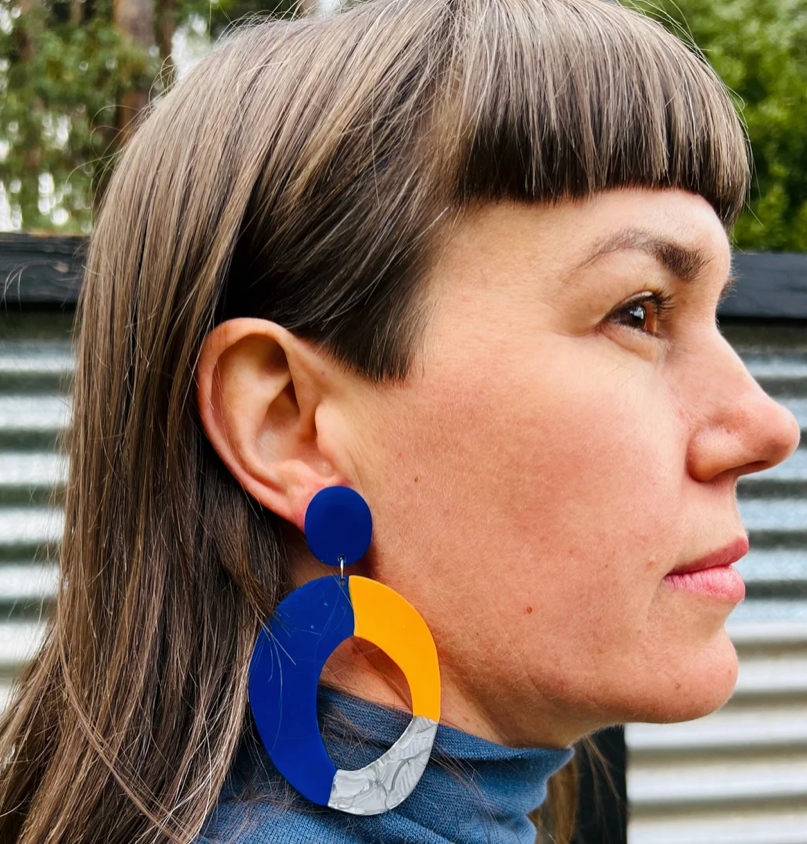 Single Use Multiverse Salvare Hoop Earrings