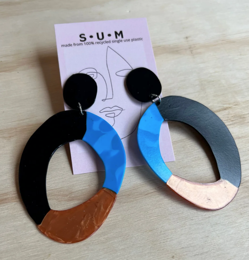 Single Use Multiverse Salvare Hoop Earrings