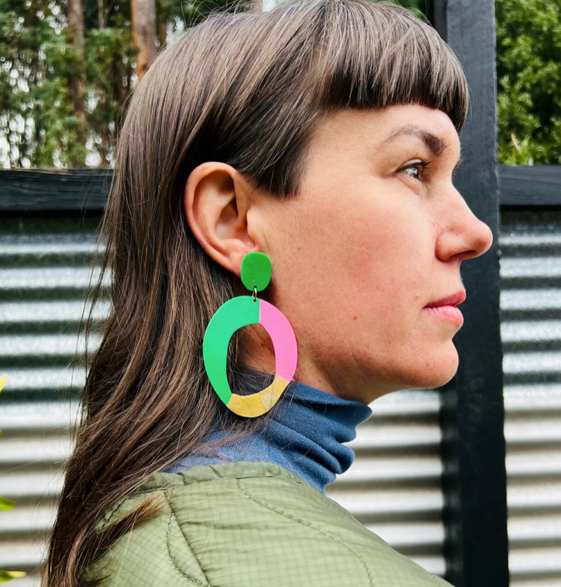 Single Use Multiverse Salvare Hoop Earrings