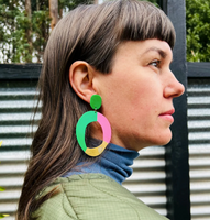 Single Use Multiverse Salvare Hoop Earrings