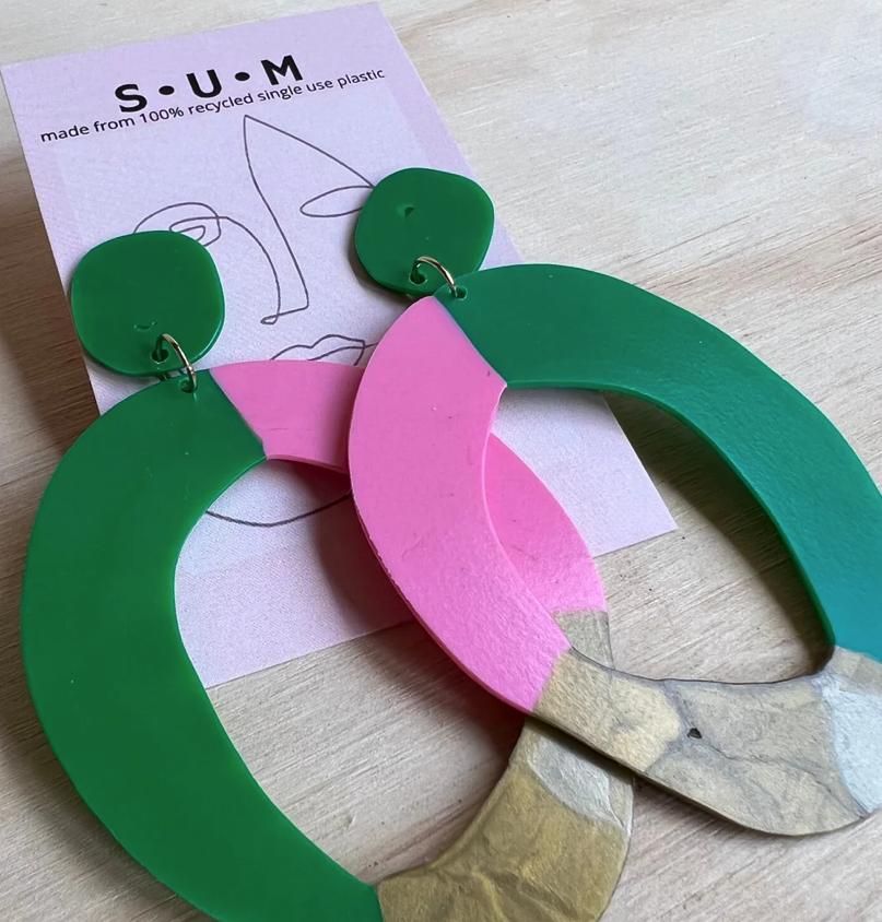 Single Use Multiverse Salvare Hoop Earrings