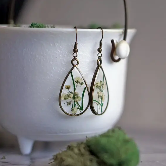 May Birth Flower Earrings