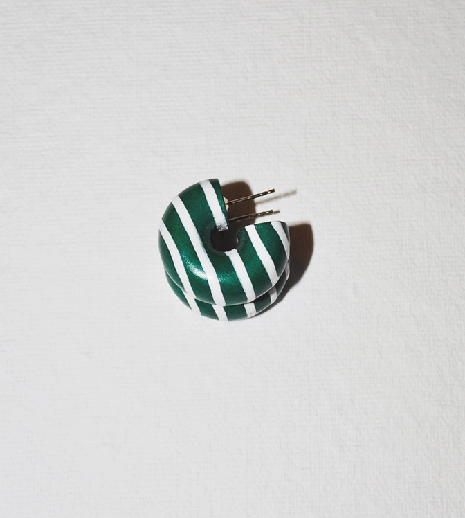 B+L Mini Chunk Hoop Earrings