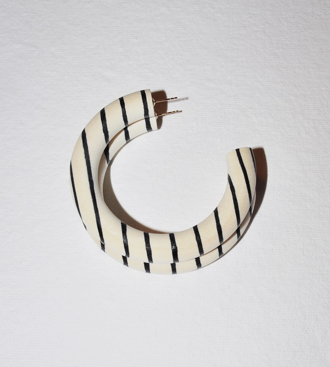 Binky & Lulu Large Chunk Hoop