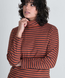 Bibico Stripe Turtleneck
