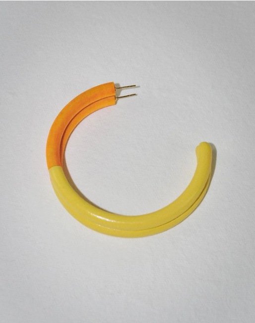 B+L Large Dip Hoop Earrings