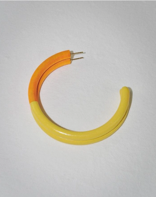 B+L Large Dip Hoop Earrings