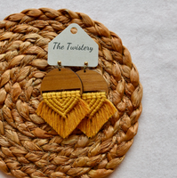 Esme Macrame Earrings